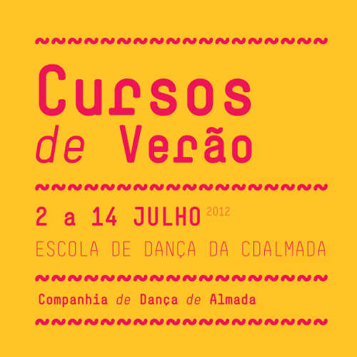 Lettering Cursos_de_Verao_2012